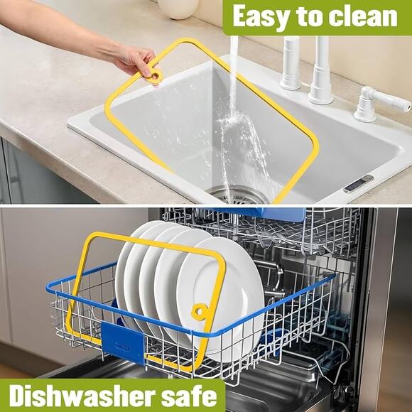 Yellow Temper Glass Cutting Board 13 x 18” - Picture 3 of 7